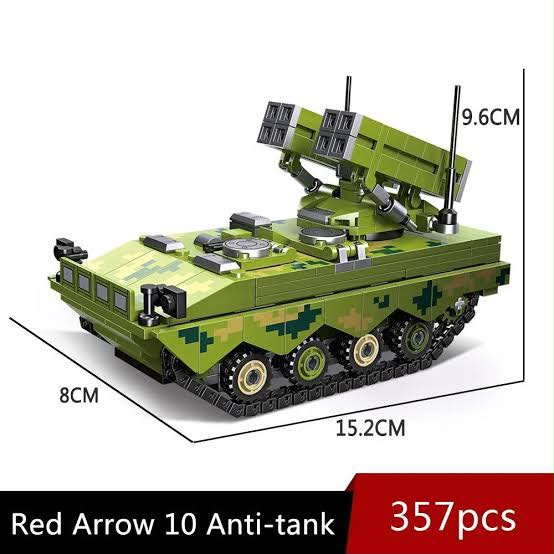 MILITARY TANK BRICK BLOCKS