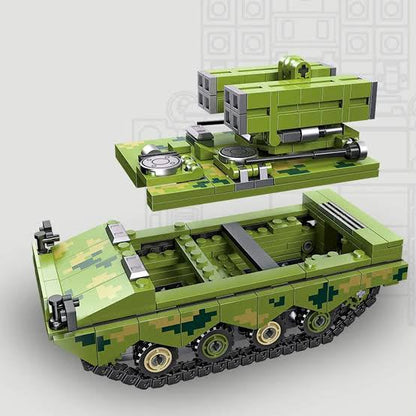 MILITARY TANK BRICK BLOCKS