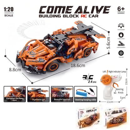 BRICK BLOCKS 319PCS ASSEMBLING CAR R/C